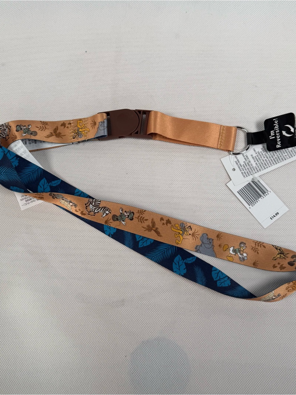 Disney Parks Disney Pins 2025 Animal Kingdom Safari Reversible Pin Lanyard OS